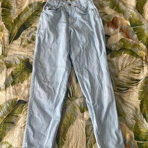 Chic Sky Blue Denim Pants